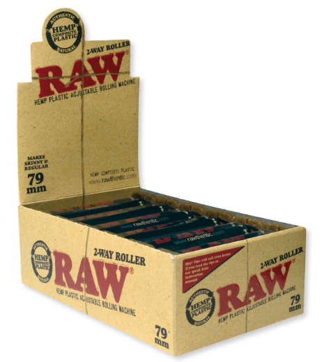 Raw Roller 79MM 2-Way Roller 12 Rollers Per Box