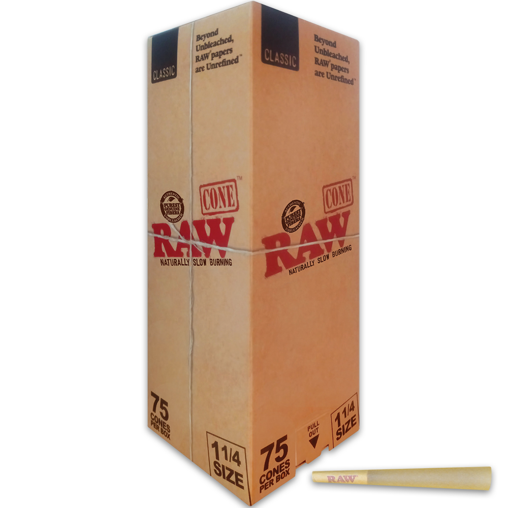 Raw Classic Cone 1 1/4 75ct