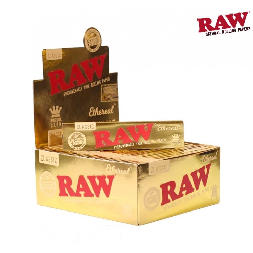 Raw King Size 32ct Ethereal Gold Pack