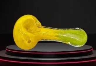 Thick And Heavy Double Art Spoon Hand Pipe