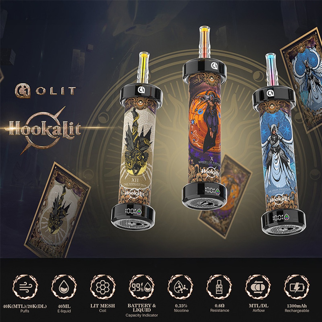 Olit Hookahlit 40000 Puff Disposable 5ct