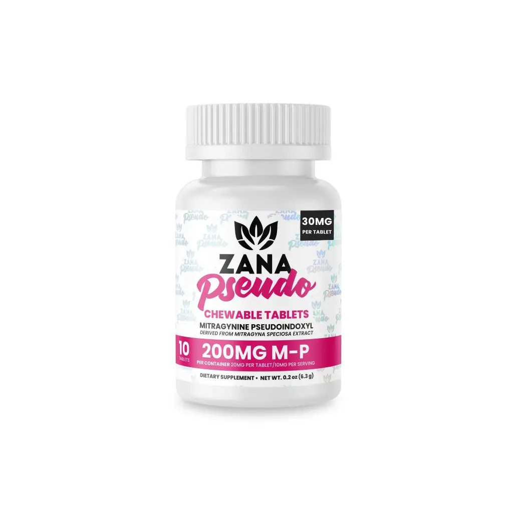 Zana Pseudo Tablets For Deep Relaxation & Mood Booster-200mg (10ct/20mg)