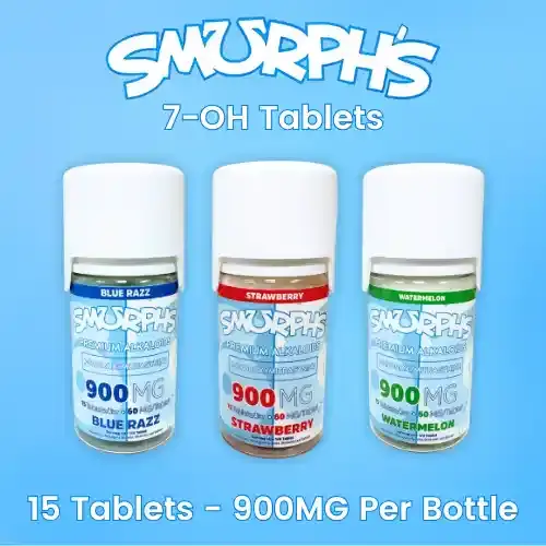Smurphs Premium Kratom Alkaloids 15ct 900mg