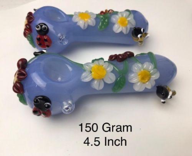 4.5" Bee & Flowers Art HP