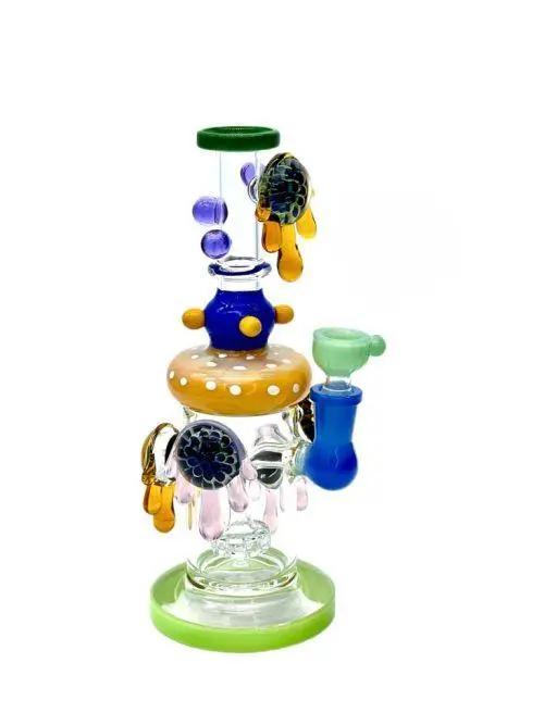 9in Multi Colored Dripping WP