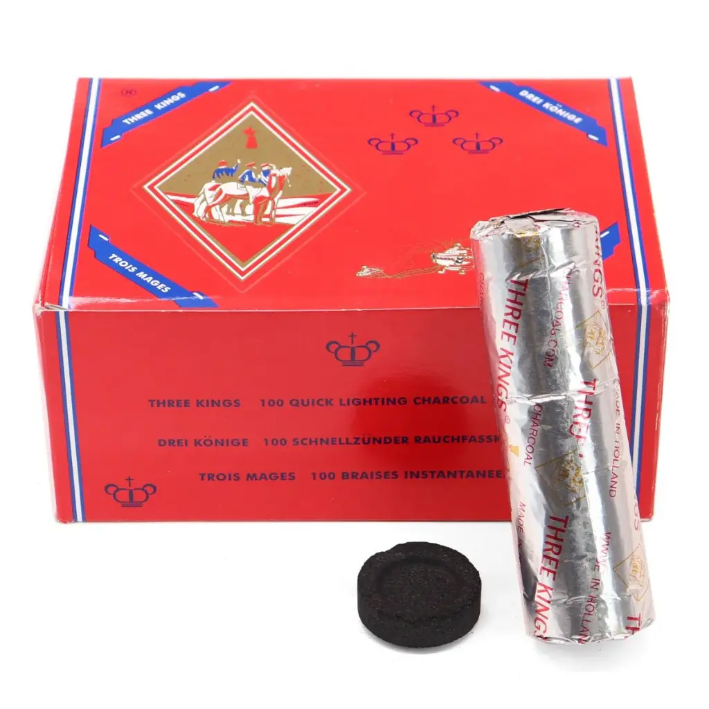Three King Coals 10pk 33mm