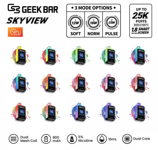 Geek Bar Sky View 25000