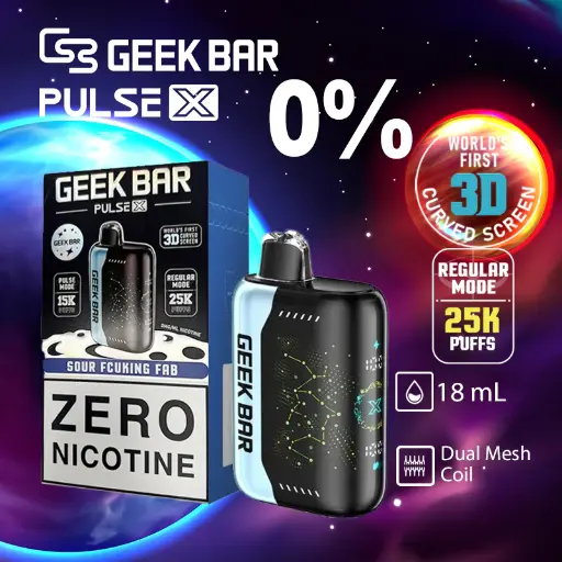 Geek Bar Pulse X 25000 Puffs Zero Nicotine