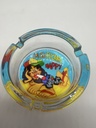 Glass RastaMan Ashtray 6pk *