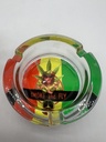 Glass RastaMan Ashtray 6pk *