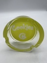 Glass Ashtray Graphic 6pk *
