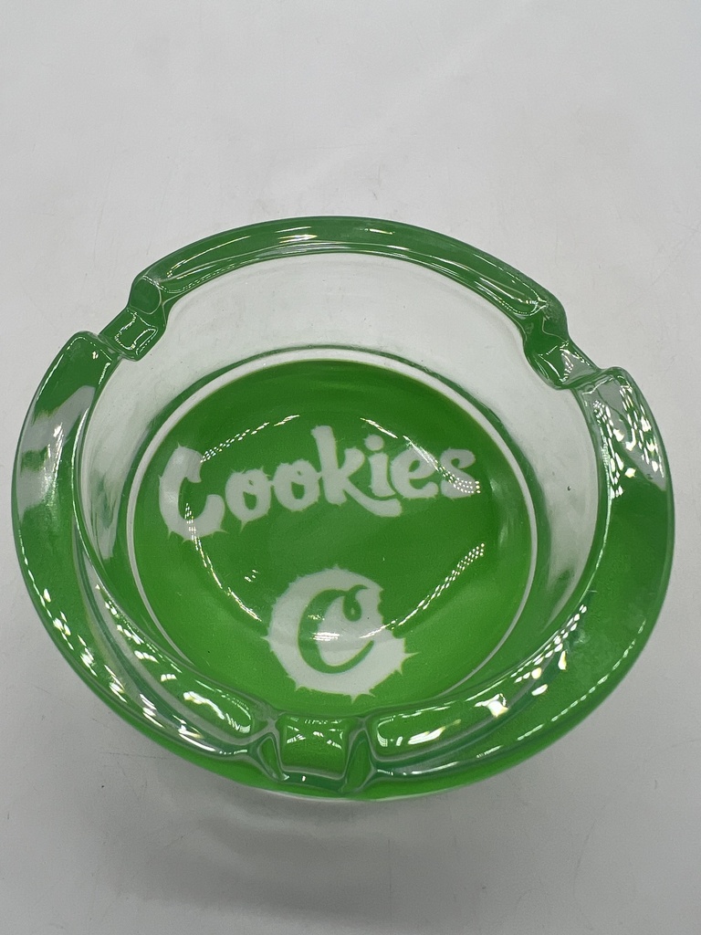 Glass Ashtray Graphic 6pk *