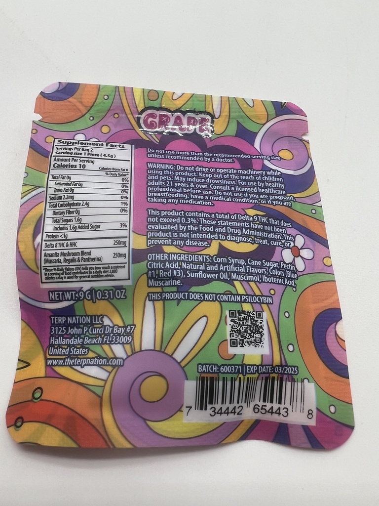 Smak'D Fukd 30pk Gummy 1000mg