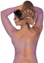 Magic Silk Fishnet Gartered Catsuit