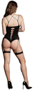 Shots Metis XVI Body w/Garters and Crossed Black