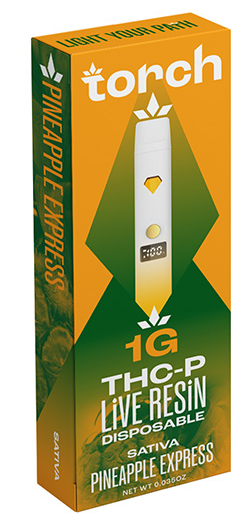 Torch 1g THCP Live Resin Disposable