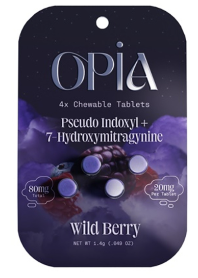 Opia 4ct 7-Hydroxymitragynine Tablets W/