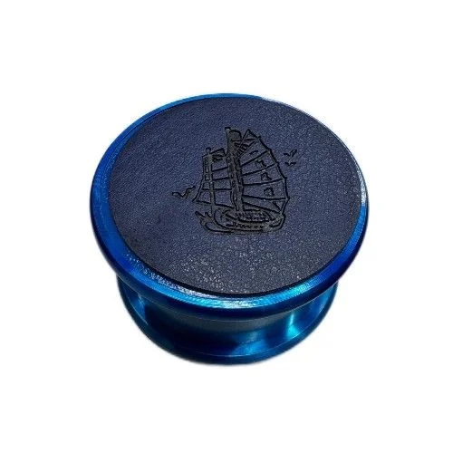 3pc Grinder Leathered Top