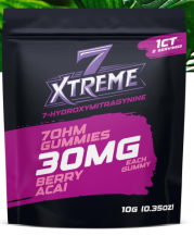 7xtreme Gummies 30mg Display Box 40ct