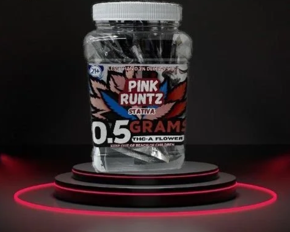 0.5g THC-A Flower 50ct Jar THC-A