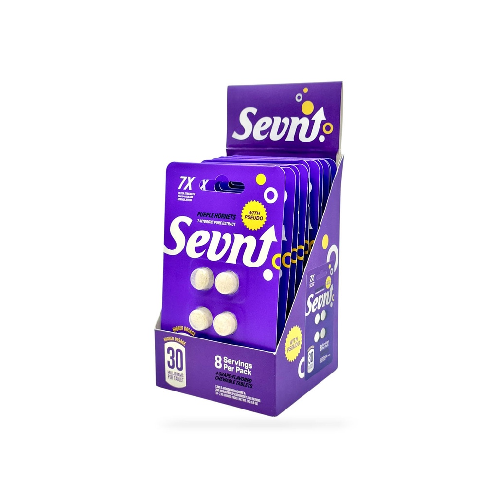 Sevn Up 4ct 7-Hydroxy Tablets 30mg