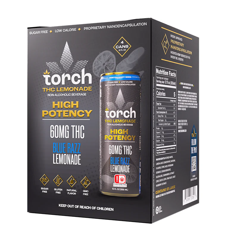 Torch Hemp Seltzer High Potency 60mg