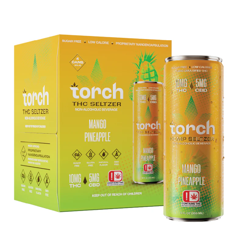Torch Hemp Seltzer 10mg THC 4pk