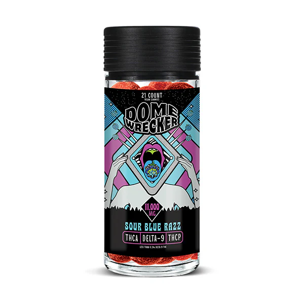 Dome Wrecker 1ct THC-P Gummies 20ct Display