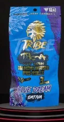 Tribe 3ct THC-A Diamond Infused Pre-Rolls