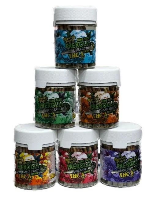 Munching Panda King Size THC-A Pre Rolls 50ct Jar