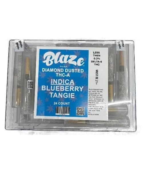 Blaze Diamond Dusted THC-A Pre-Rolls 24ct