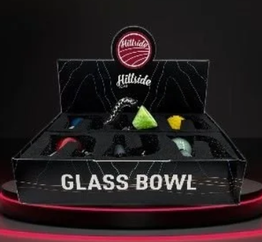 Glass House Honey Comb Martini Bowls W/Handle 6pk