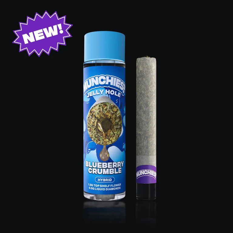 Munchies Jelly Hole Glass Tip 1.5g Pre-Roll