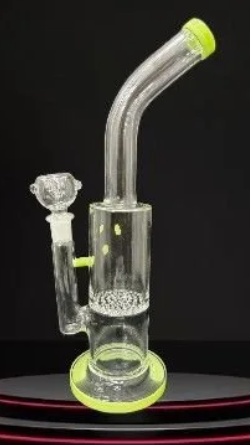 WP W/ Bent Neck And Honey Comb Perc