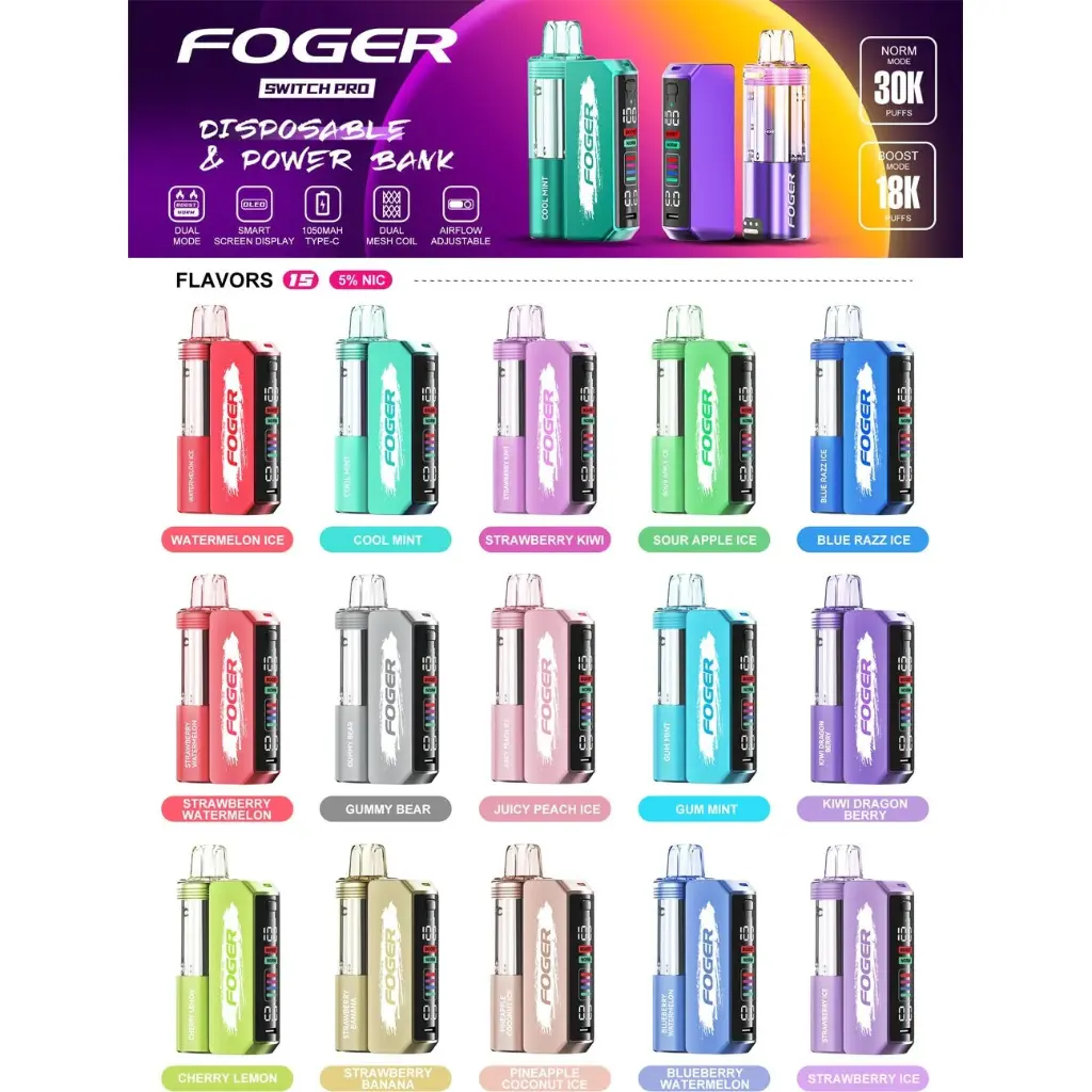 Foger Switch Pro 30k Disposable