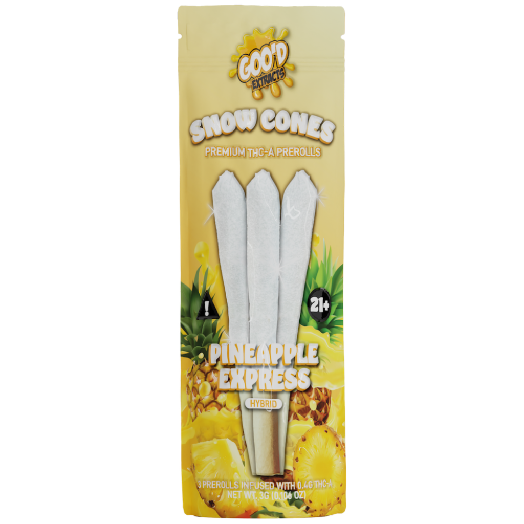 Goo'd Grams Premium THC-A Pre Rolls 3ct