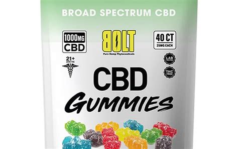 Bolt Full Spectrum CBD Gummies 1000mg- Standard