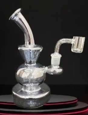 7" Rig With Bottom Perc Amazing Colors WP