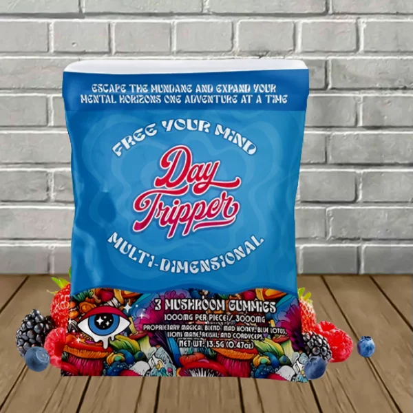 Day Tripper 3 Mushroom Gummies 10ct/bx