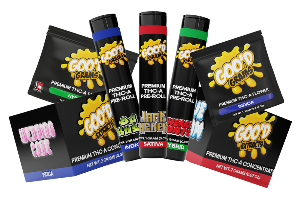 Goo'd Grams Premium THC-A Flower 20ct Box