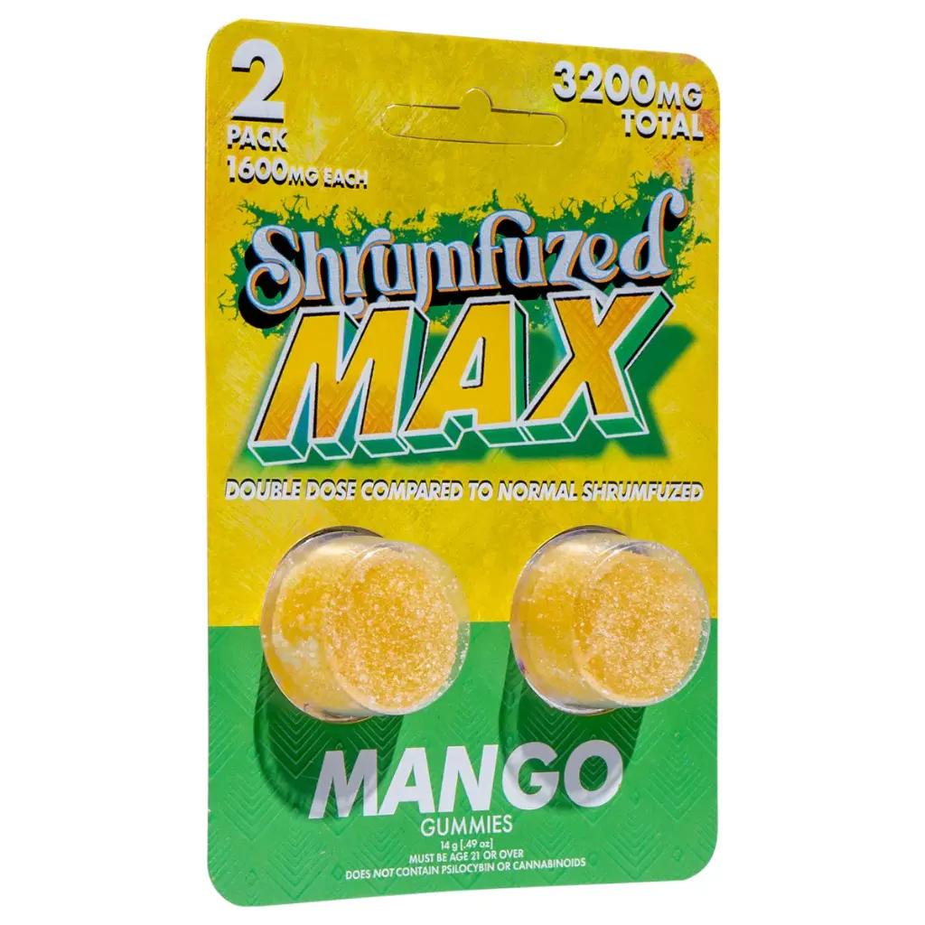 Shrumfuzed MAX Gummies 1600mg Each (2ct /pk)