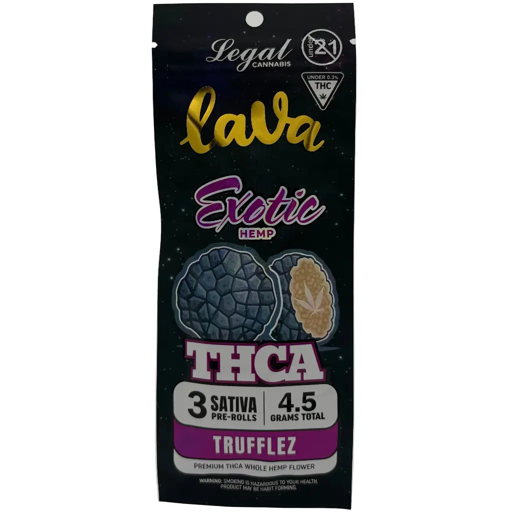 Lava Exotic Hemp THC-A 4.5gm 3ct/pk