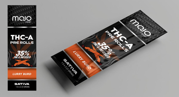 Mojo 35% THC-A 3gm Pre-Rolls 2pk