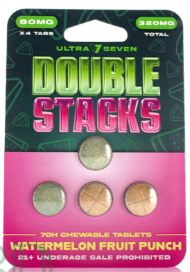 Ultra Seven Kratom DS 80mg Tablets 4ct