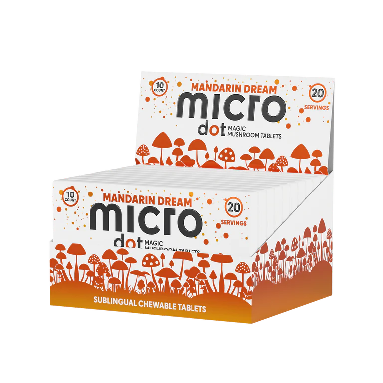 Micro Dot Mushroom Tablets 10ct