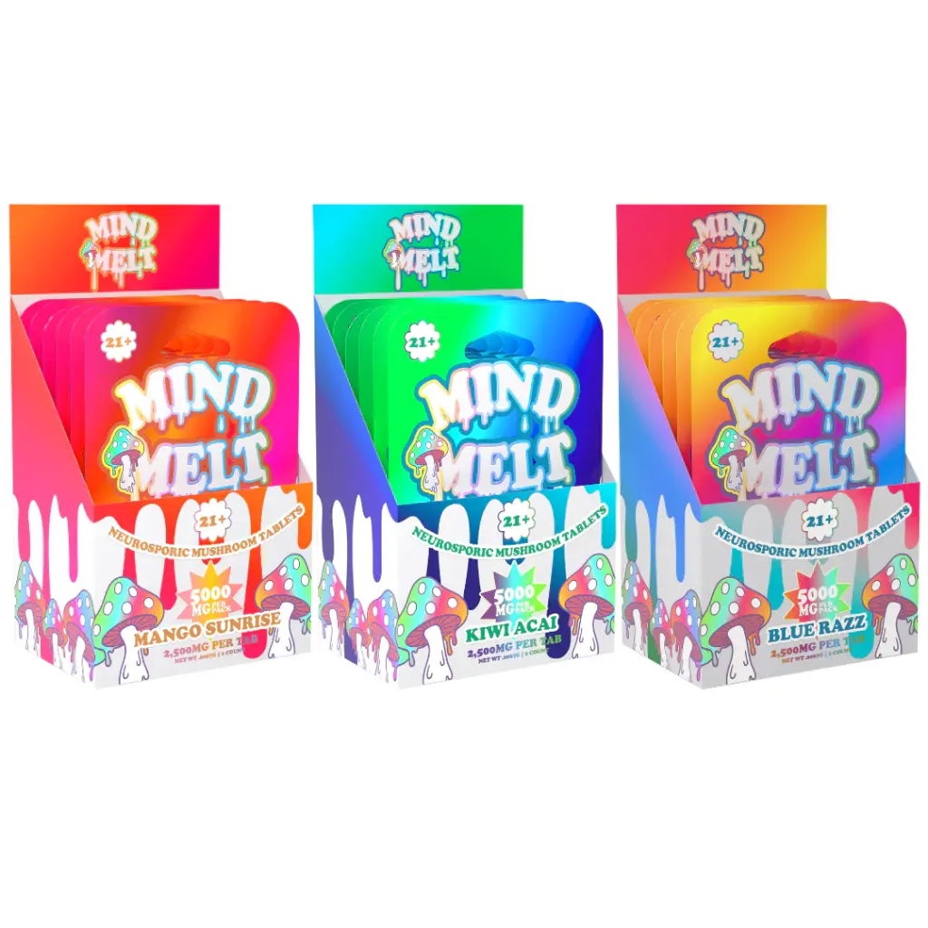 Mind Melt Mushroom Tablets 5000MG Per Pack