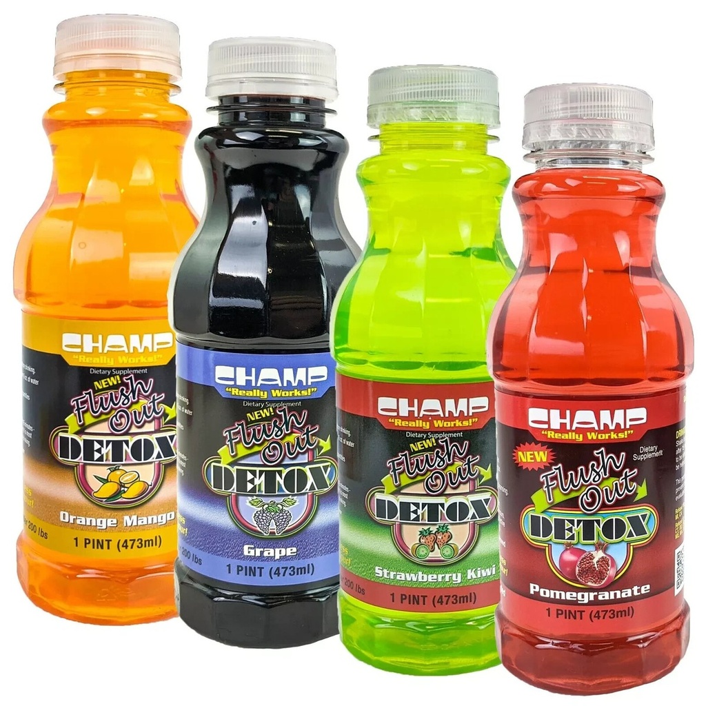 Champ Flush Out Dietary Supplement Detox 1 Pint