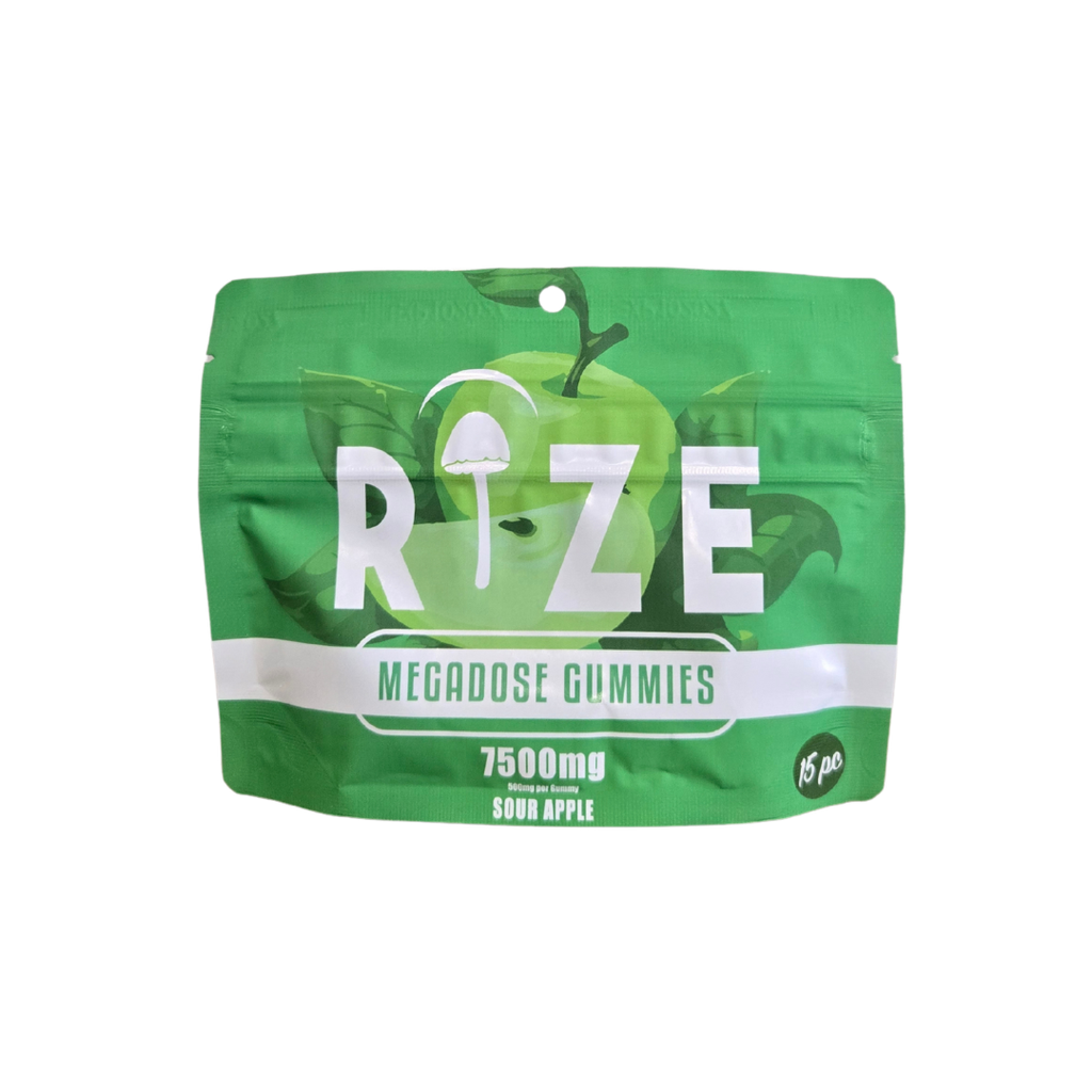Rize Megadose Gummies 7500mg 15pc/pk