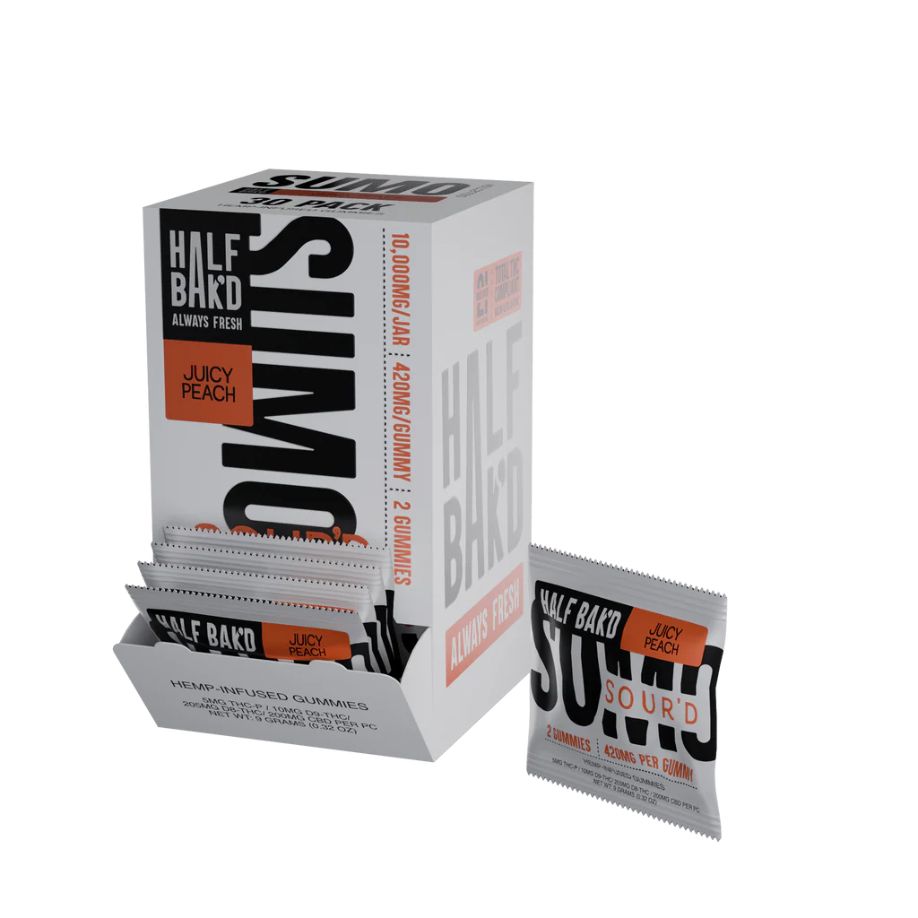 Half Bak'd 10000mg D9 SUMO Sour'd