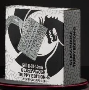 Glass House Flat Top Banger Trippy Edition Tri Prism